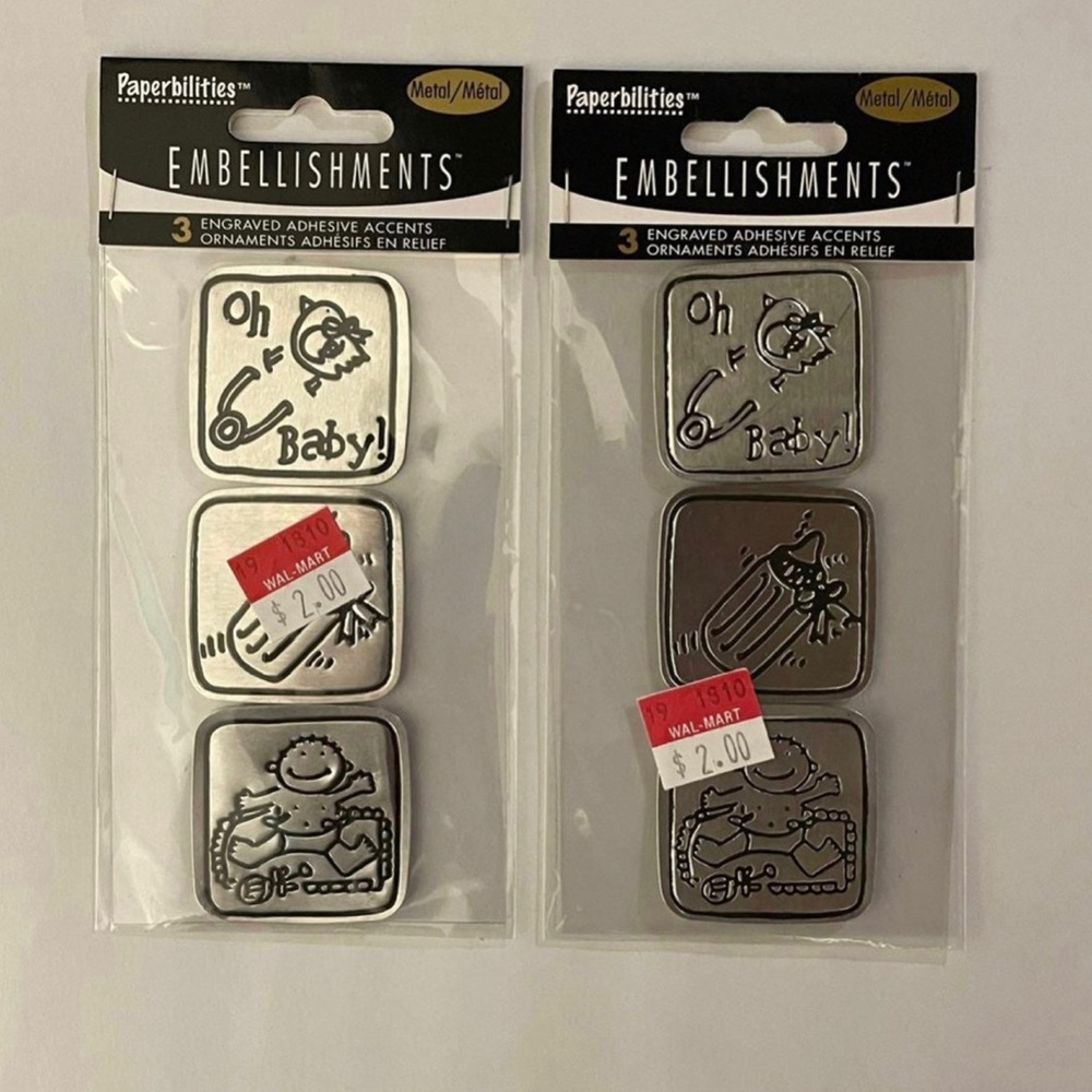 Metal Baby Embellishments